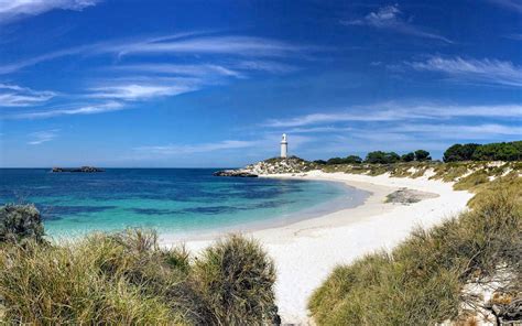 pinky beach|Pinky Beach / Rottnest Island / Western Australia .